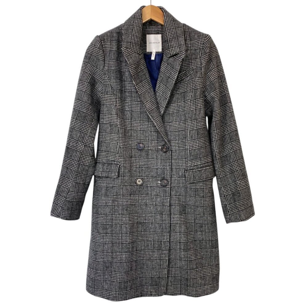 Avec Les Filles classic double-breasted coat - Picture 2 of 16